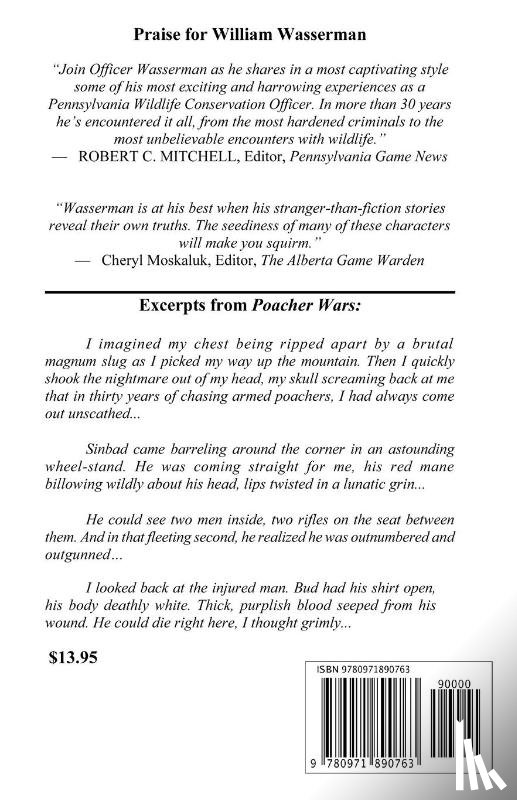 Wasserman, William - Poacher Wars