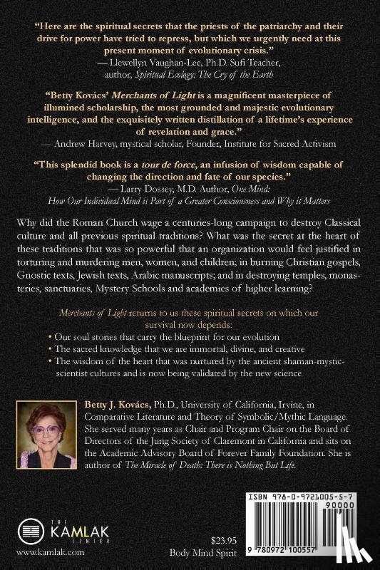 Kovacs, Betty J - Merchants of Light