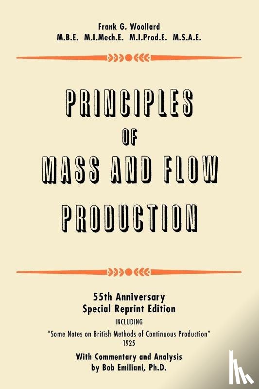Woollard, Frank G - Principles of Mass and Flow Production
