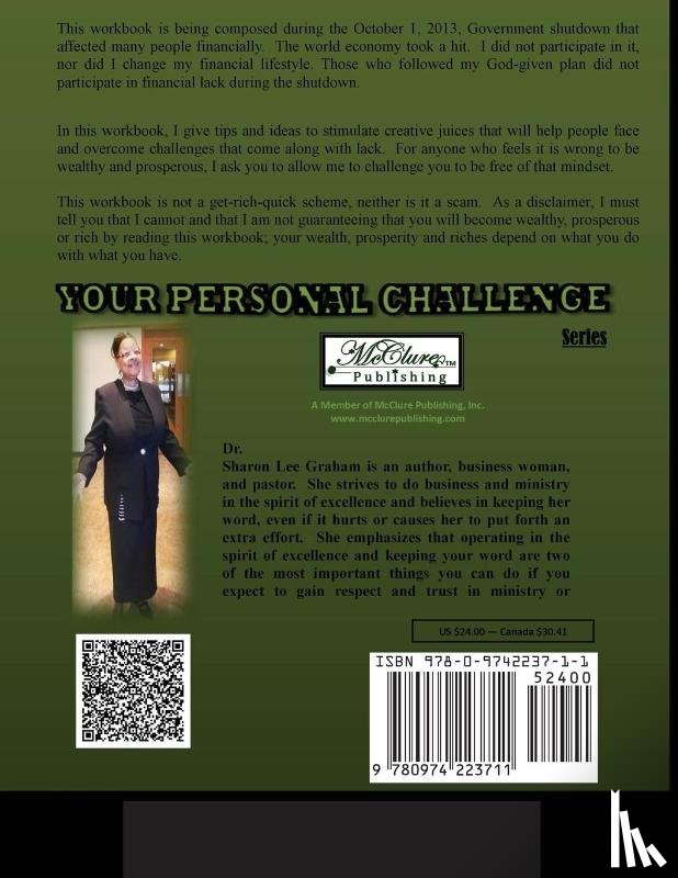 Graham, Sharon Lee - Your Personal Challenge With Die-Hard Wealth and Prosperity