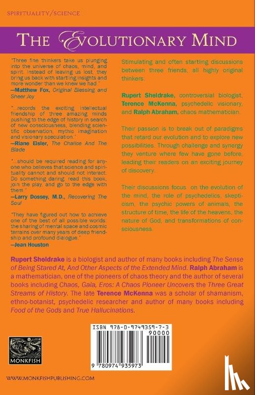 Sheldrake, Rupert, McKenna, Terence, Abraham, Ralph - The Evolutionary Mind