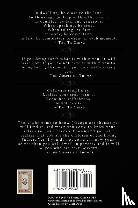 Lumpkin, Joseph - The Tao of Thomas