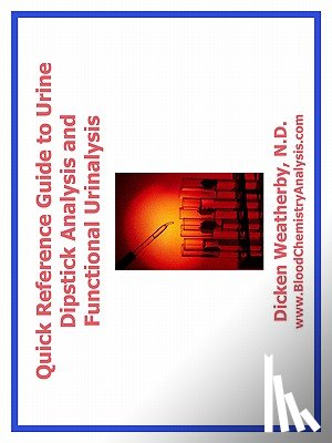Weatherby, Richard - Urinalysis Book
