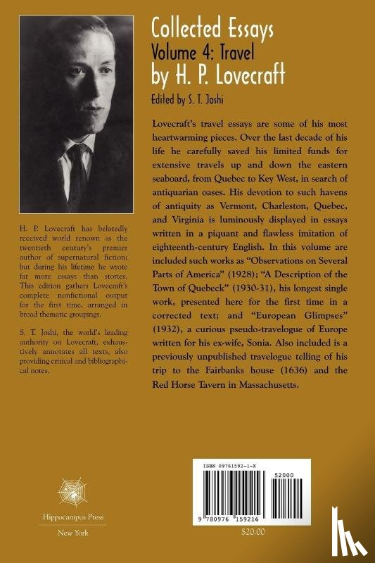 Lovecraft, H. P. - Collected Essays