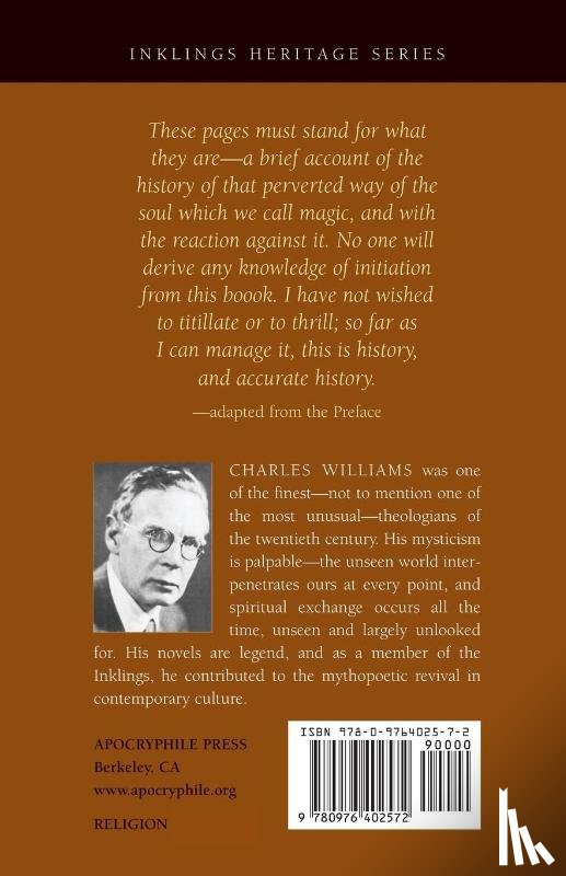 Williams, Charles (University of Washington Tacoma) - Witchcraft