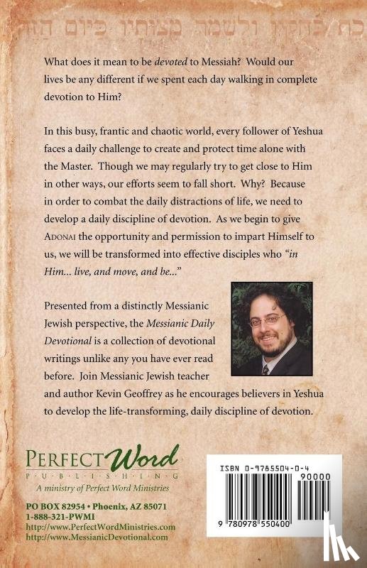 Geoffrey, Kevin - Messianic Daily Devotional