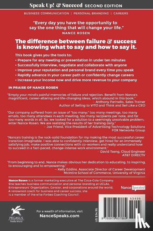 Rosen, Nance - Speak Up! & Succeed