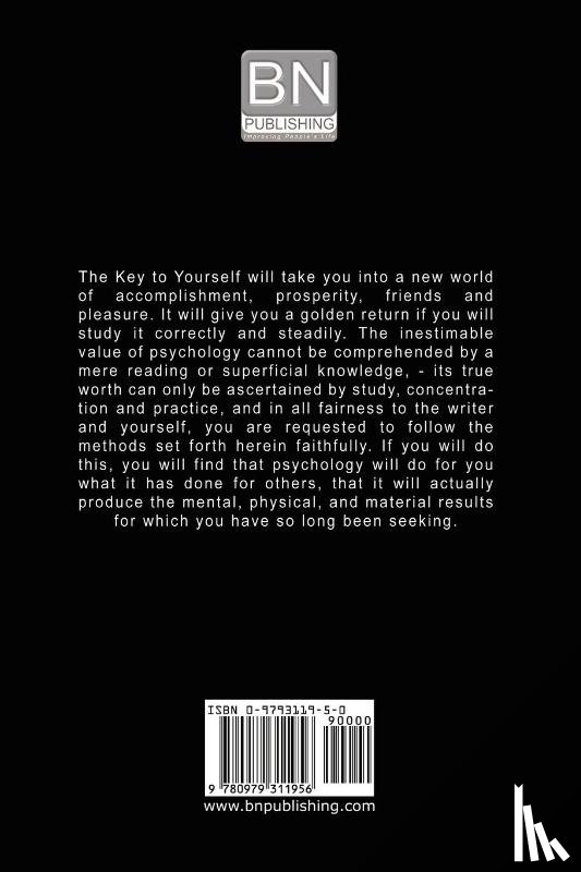 Bloodworth, Venice J. - Key to Yourself