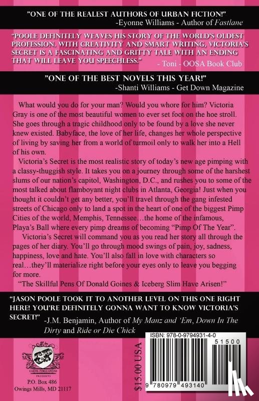 Poole, Jason - Victoria's Secret (The Cartel Publications Presents)