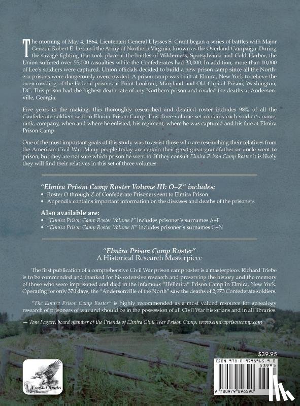 Triebe, Richard H - Elmira Prison Camp Roster Volume III