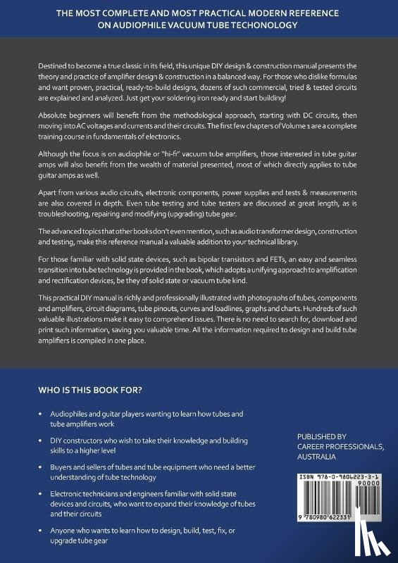 Popovich, Igor S - Audiophile Vacuum Tube Amplifiers - Design, Construction, Testing, Repairing & Upgrading, Volume 2