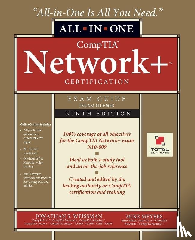 Weissman, Jonathan S - CompTIA Network+ Certification All-in-One Exam Guide, Ninth Edition (Exam N10-009)
