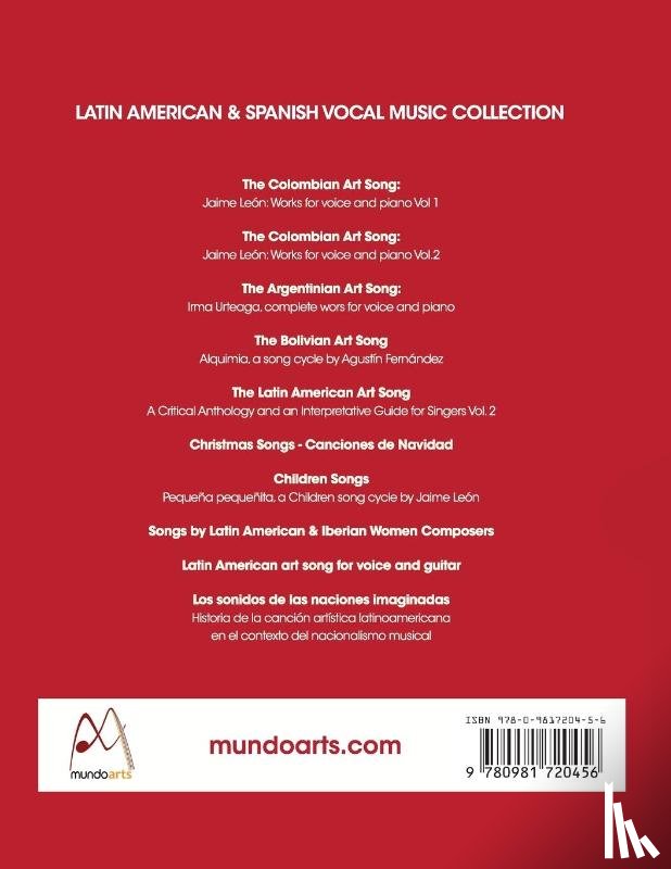 Caicedo, Patricia - Spanish Diction for Singers