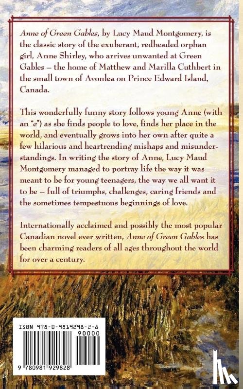 Montgomery, Lucy - Anne of Green Gables