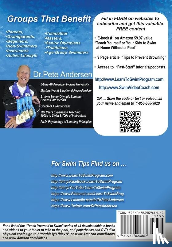 Andersen, Pete - Ten Best Steps Teaching Yourself To Swim Safely And Efficiently