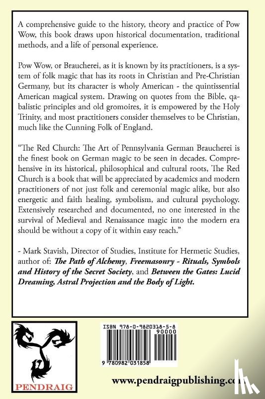 Bilardi, C. R. - The Red Church or The Art of Pennsylvania German Braucherei