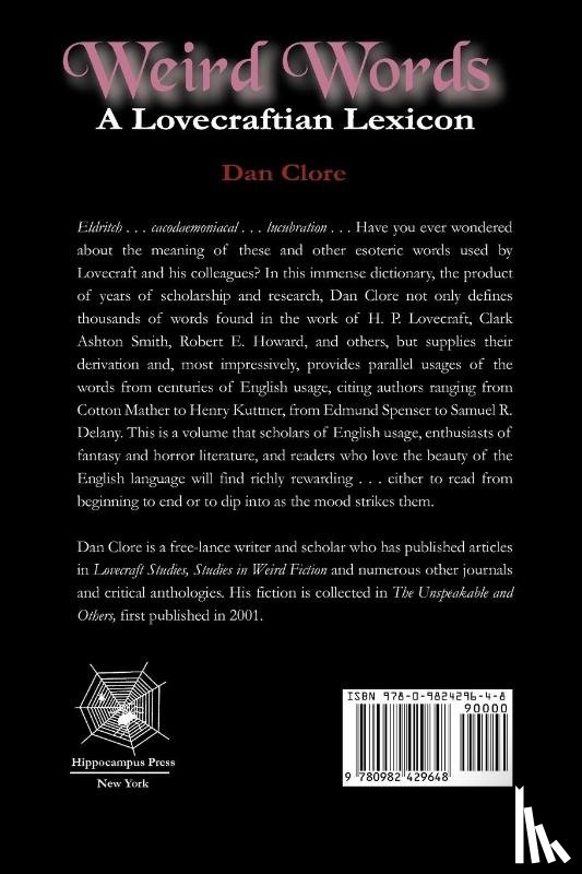 Clore, Daniel - Weird Words