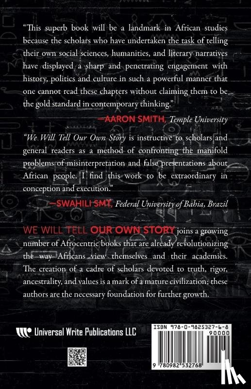  - We Will Tell Our Own Story