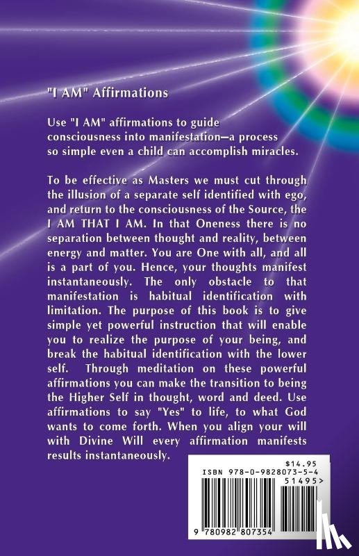 Mt. Shasta, Peter - I AM Affirmations and the Secret of their Effective Use