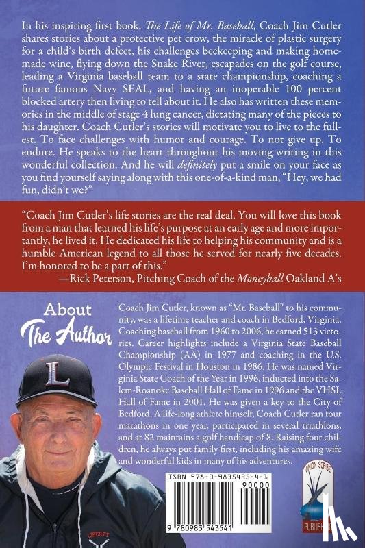 Cutler, Jim - The Life of Mr. Baseball