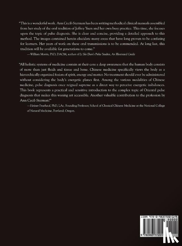 Cecil-Sterman, Ann - The Art of Pulse Diagnosis
