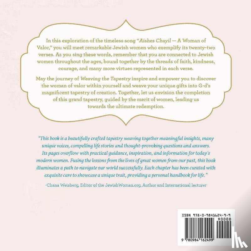 Laber, Nechama Dina Wasserman - Weaving the Tapestry