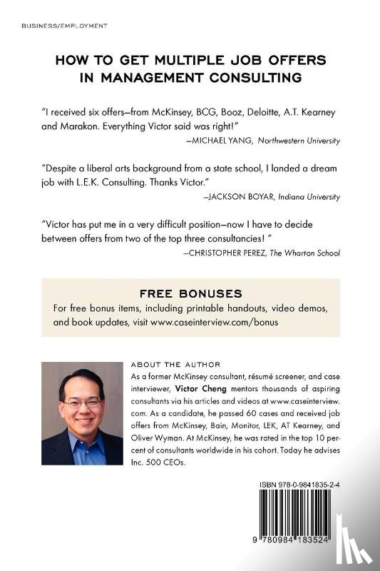 Cheng, Victor - Case Interview Secrets