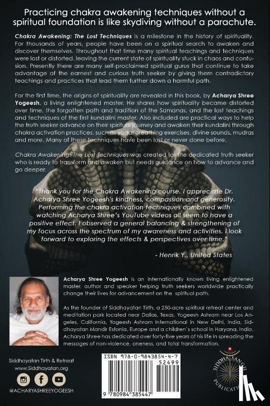 Yogeesh, Acharya Shree - Chakra Awakening