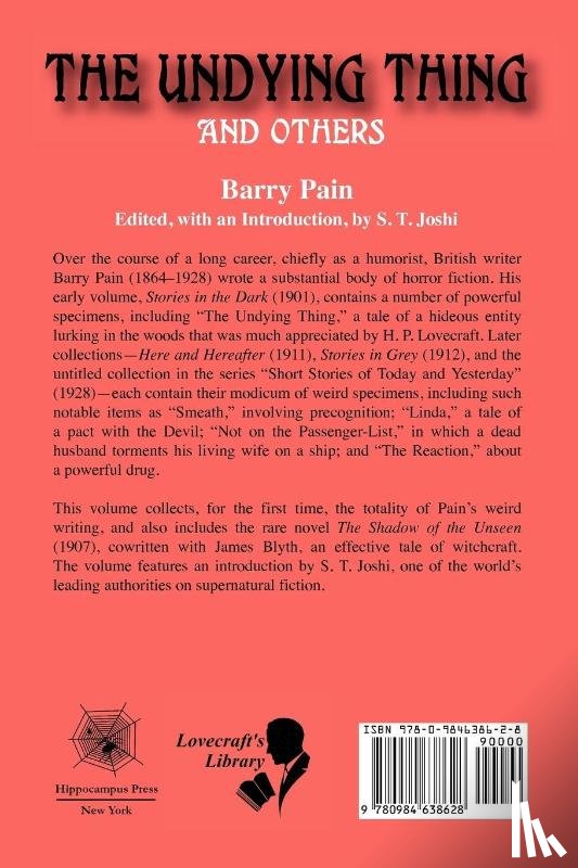 Pain, Barry - The Undying Thing and Others