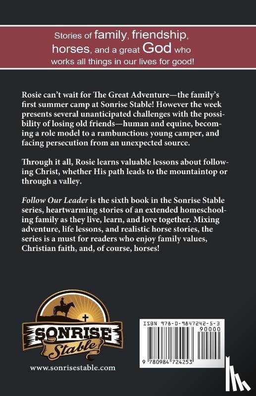 Watson, Vicki - Sonrise Stable