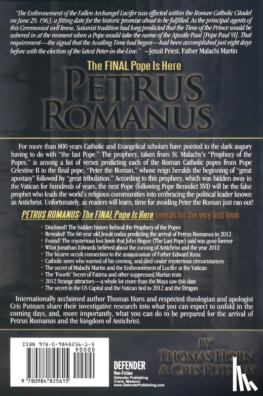 Horn, Thomas, Putnam, Cris - Petrus Romanus