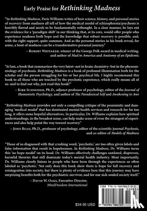 Williams, Paris - Rethinking Madness