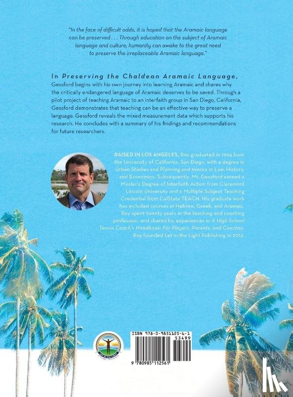 Gessford, Roy Morgan - Preserving the Chaldean Aramaic Language