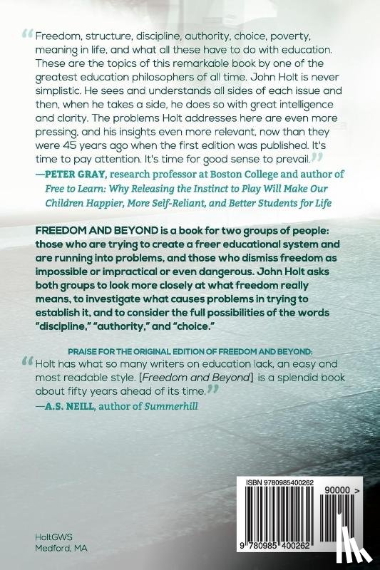 Holt, John C - Freedom and Beyond