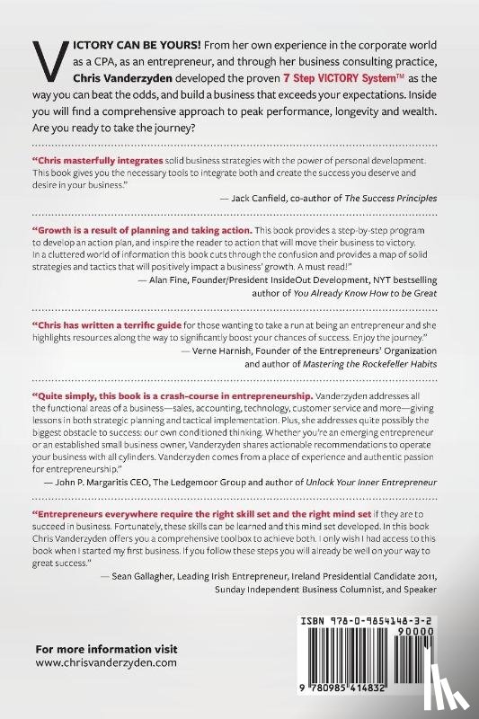 Vanderzyden, Chris - 7 Steps to Entrepreneurial Victory