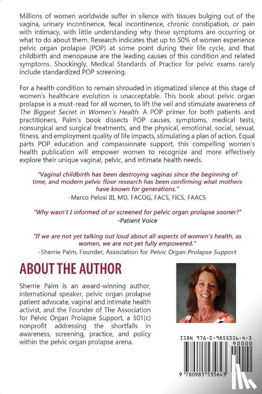 Palm, Sherrie - The Biggest Secret in Women's Health