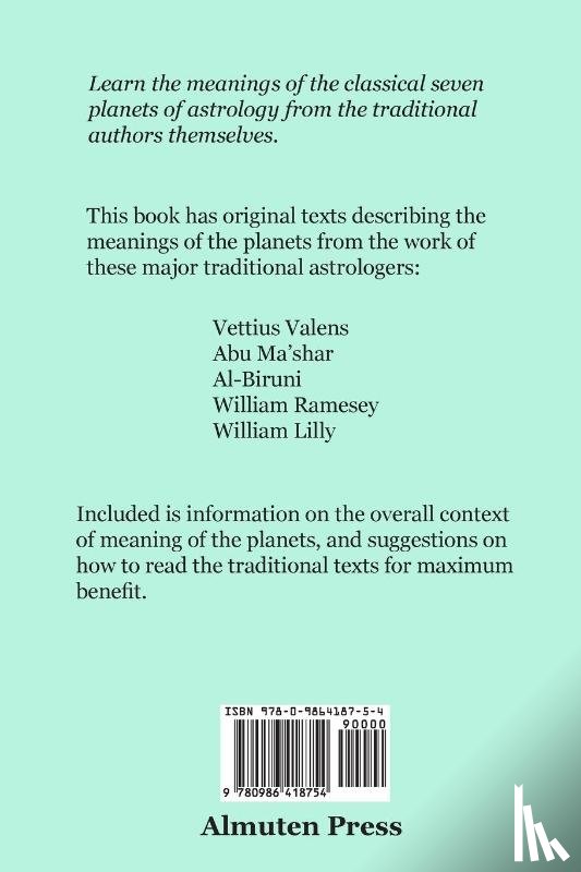 Obert, Charles - The Classical Seven Planets