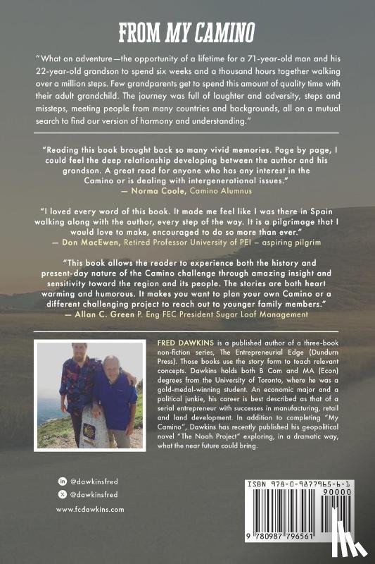 Dawkins, Fred - My Camino - Things I Learned Walking with My Grandson
