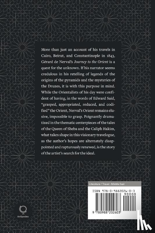Nerval, Gerard De - Journey to the Orient