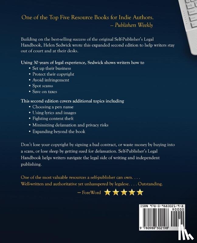 Sedwick, Helen - Self-Publisher's Legal Handbook, Second Edition