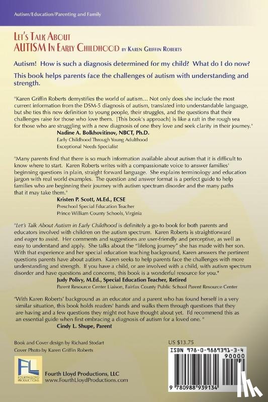 Roberts, Karen Griffin - Let's Talk about Autism in Early Childhood
