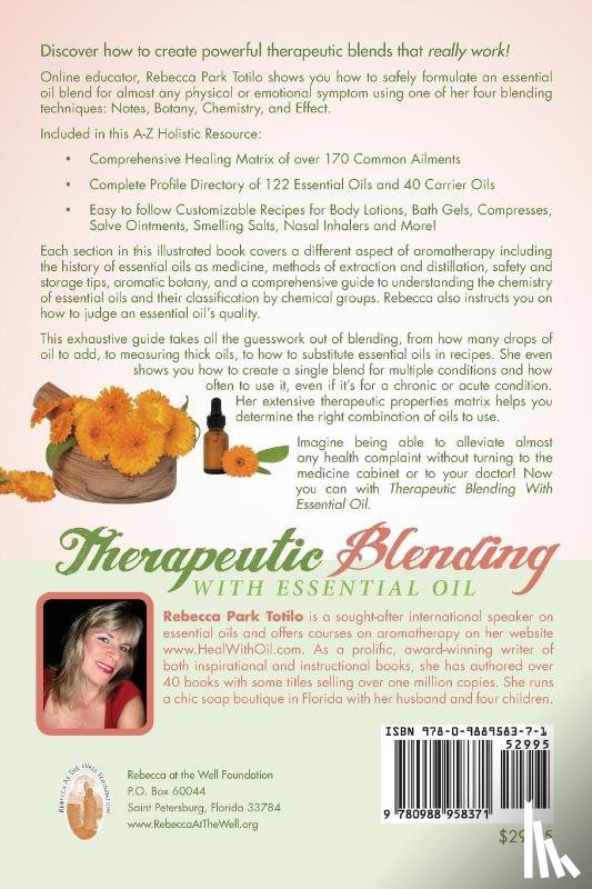 Totilo, Rebecca Park - Therapeutic Blending With Essential Oil
