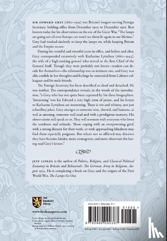 Grey, Edward - Dear Katharine Courageous
