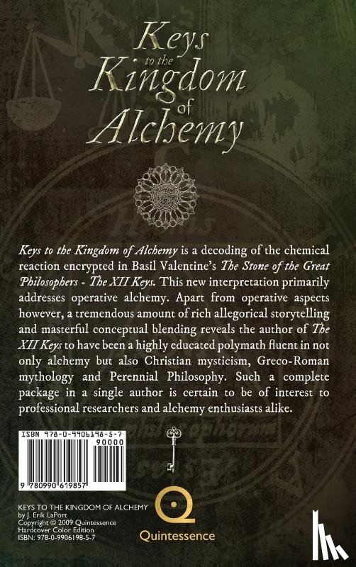 Laport, J Erik - Keys to the Kingdom of Alchemy