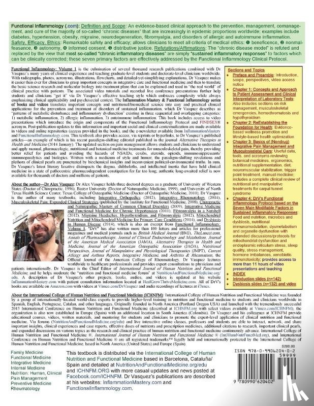 Vasquez, Dr Alex - Functional Inflammology
