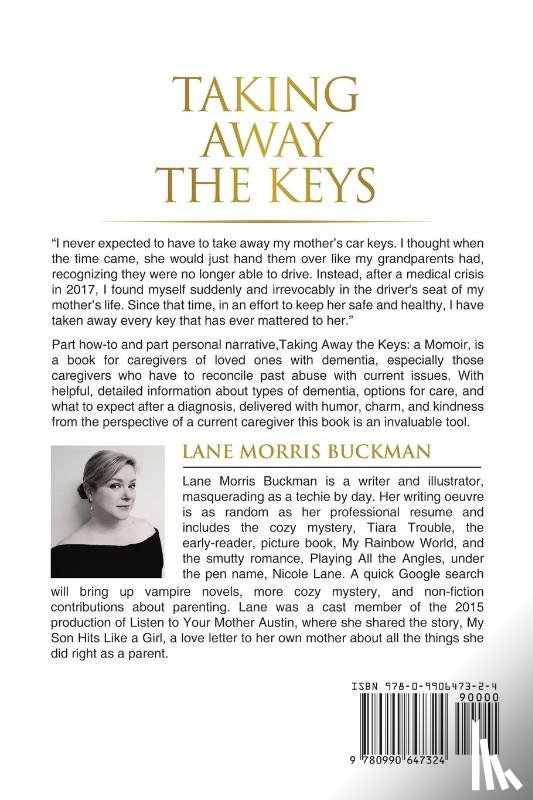 Buckman, Lane Morris - Taking Away the Keys