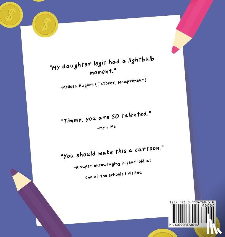 Bauer, Timmy - Lucas The Dinosaur Entrepreneur What Does Monetize mean