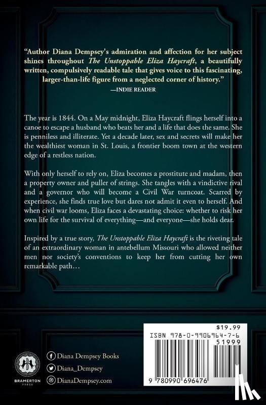 Dempsey, Diana - The Unstoppable Eliza Haycraft