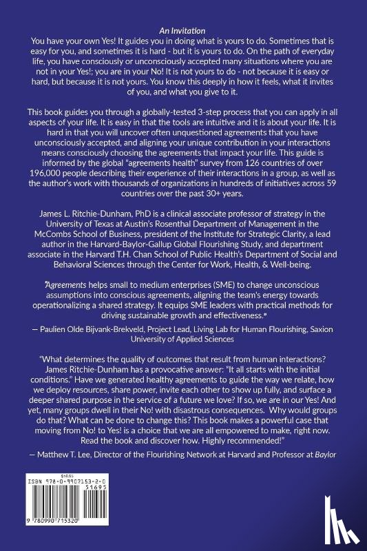 Ritchie-Dunham, James L - Agreements