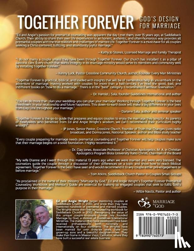 Ed, Wright, Angie, Wright - Together Forever God's Design for Marriage